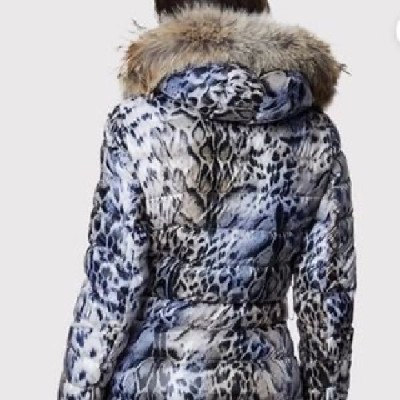 Dawn Levy Down Coat w/ Coyote Trim - Picture 10 of 15